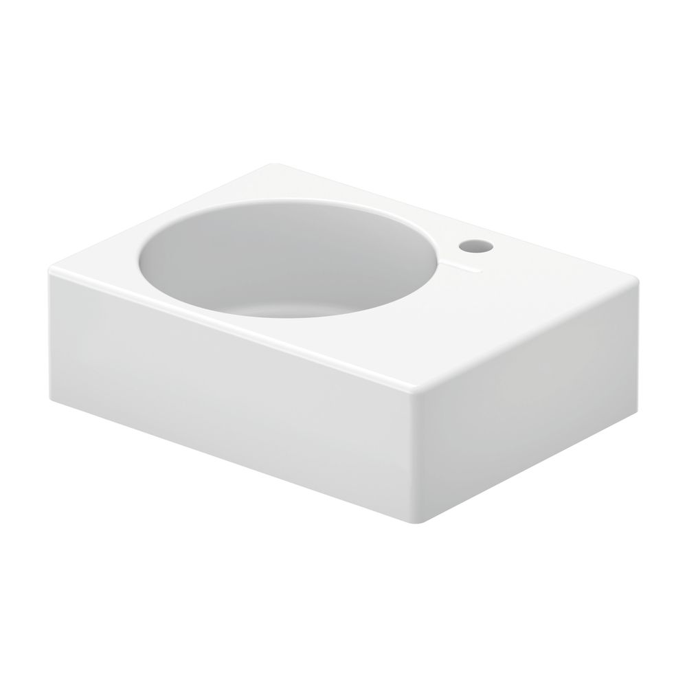 Duravit Design Classics Waschtisch 460x615x225mm wandhäng., R, Weiß Hochglanz, Rech... DURAVIT-0685600011 4021534217326 (Abb. 2)
