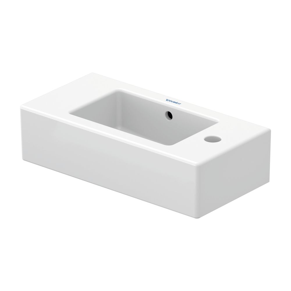 Duravit Vero Handwaschbecken 250x500x150mm, Weiß Hochglanz, Rechteckig, 1 Waschplat... DURAVIT-0703500008 4021534347610 (Abb. 2)