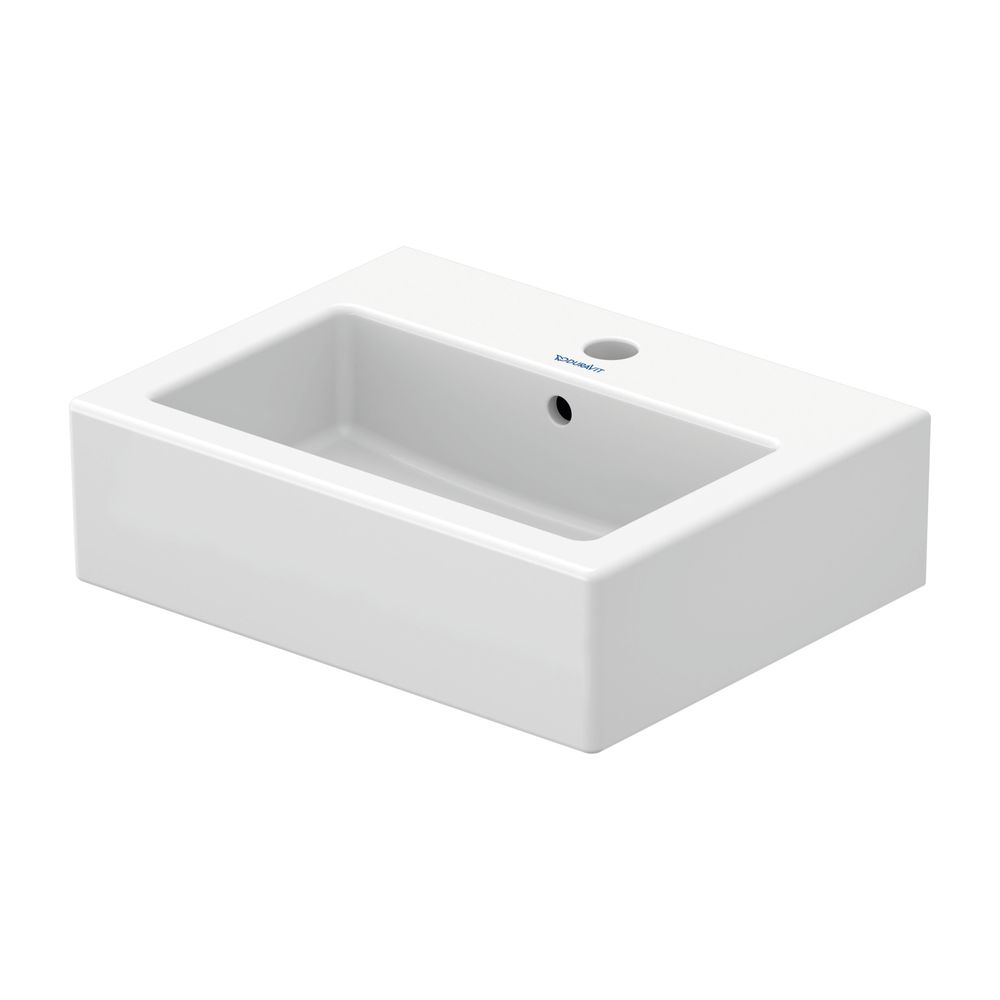 Duravit Vero Handwaschbecken 350x450x160mm, Weiß Hochglanz, Rechteckig,1 Waschplatz... DURAVIT-0704450000 4021534317392 (Abb. 6)
