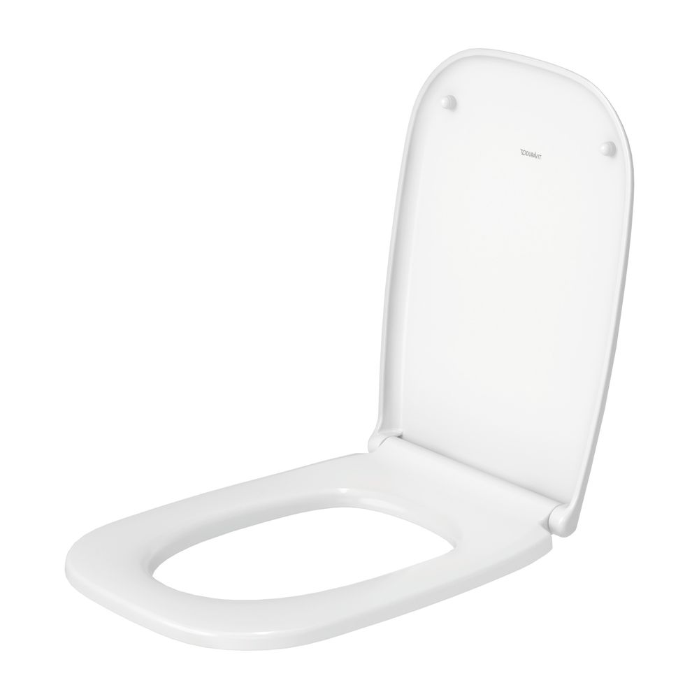Duravit D-Code WC-Sitz Weiß HG 362x55x478mm mit Absenkauto. Sitzgarnitur ab. vorne ... DURAVIT-0062090096 4021534569319 (Abb. 8)