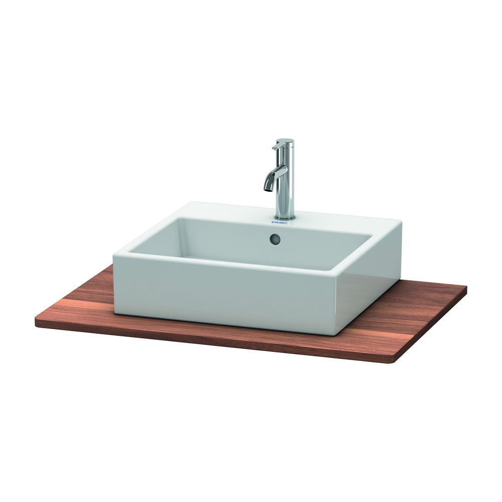 Duravit XSquare Massivholzkonsole 550x800x20mm, 1 Ausschnitt/Waschplatz, Amerikani... DURAVIT-XS061D07777 4053424569741 (Abb. 1)