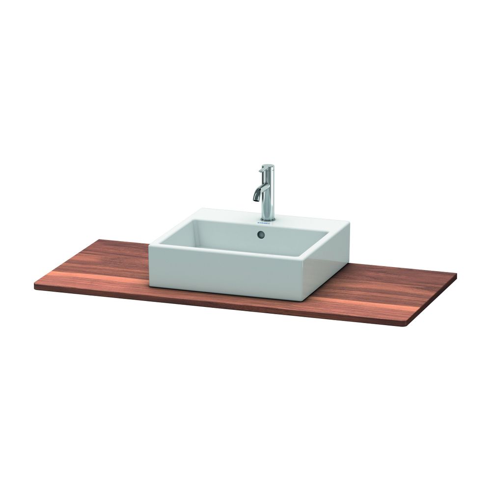 Duravit XSquare Massivholzkonsole 550x1200x20mm, 1 Ausschnitt/Waschplatz, Amerikan... DURAVIT-XS061F07777 4053424569765 (Abb. 1)