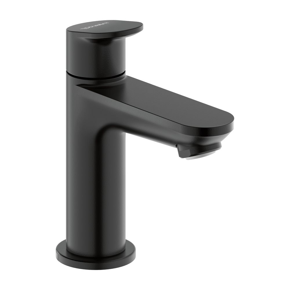 Duravit Wave Standventil Mattschwarz, 4,5l/min, 90mm Ausladung, 134mm Höhe, Strah... DURAVIT-WA1080002046 4067116105520 (Abb. 1)