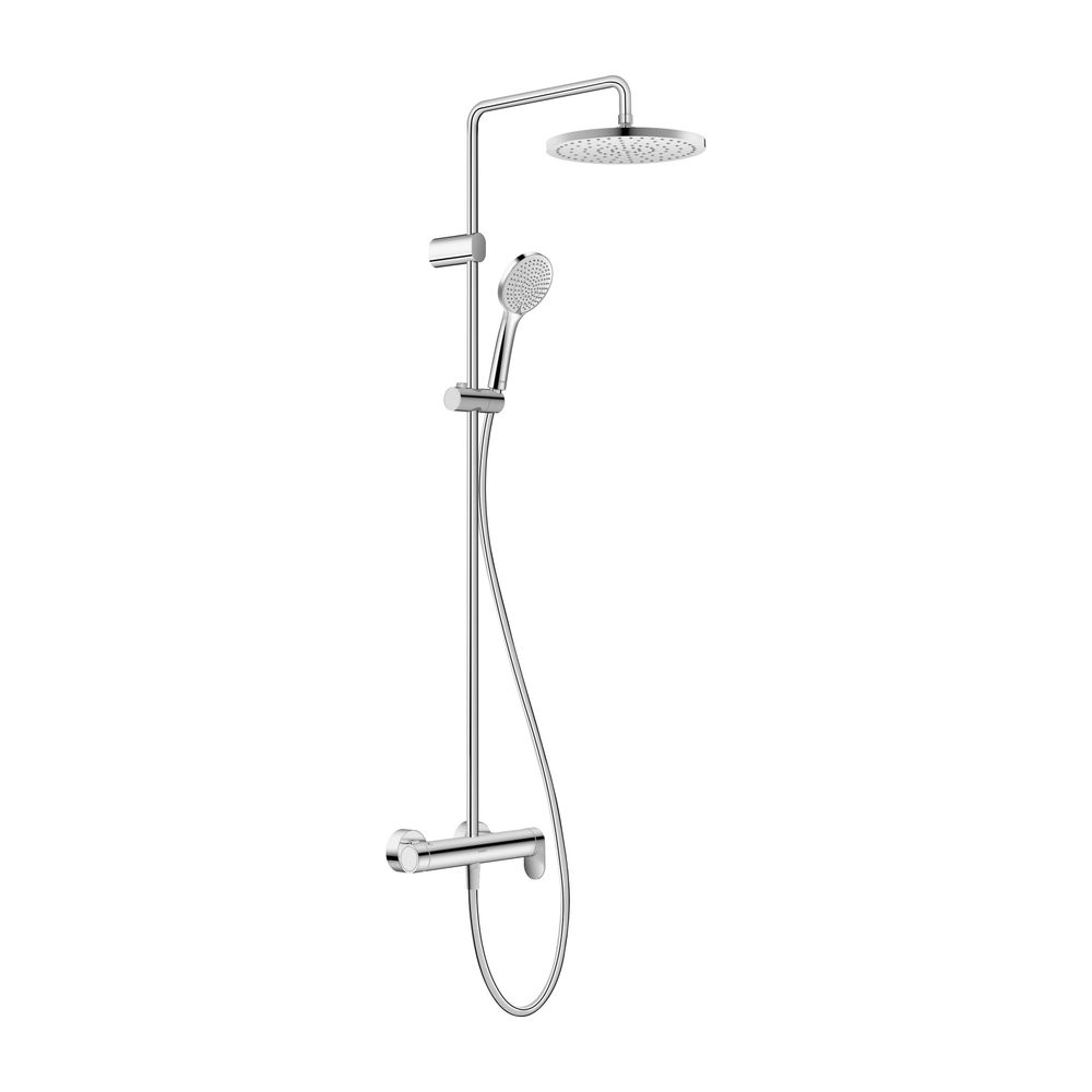 Duravit Wave Duschsystem, Einhebel-Brausemischer, Chrom HG, Höhe 1124mm, Brausesc... DURAVIT-WA4280007010 4067116105773 (Abb. 2)