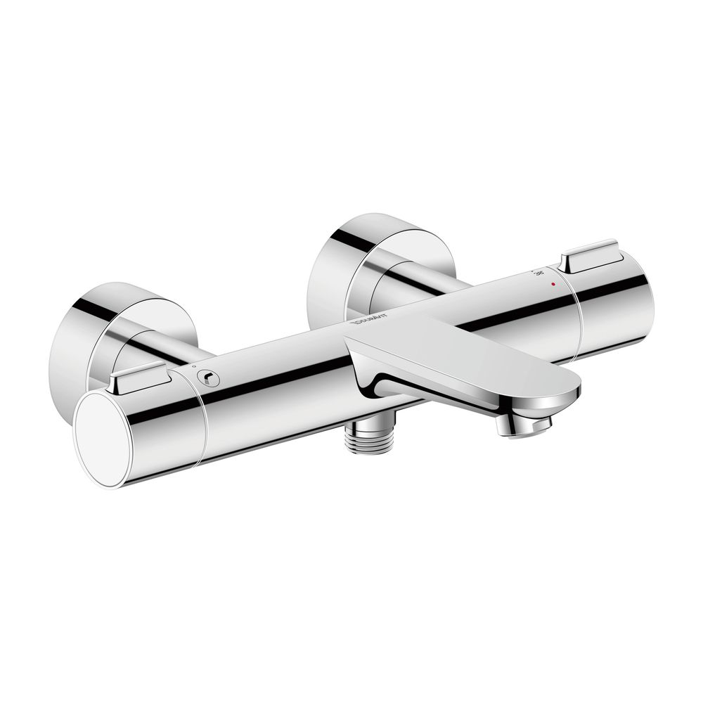 Duravit Wave Wannenthermostat Aufputz, Chrom, Ausladung 198mm, 18l/min, S-Anschlü... DURAVIT-WA5220000010 4067116105797 (Abb. 4)