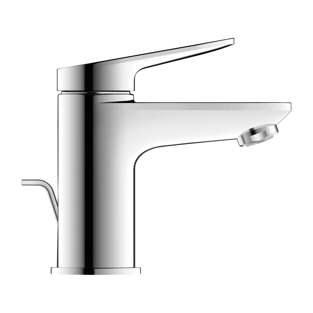 Duravit Wave Einhebel-Waschtischmischer S, Chrom, 5l/min, Hebelgriff, mit Garnitu... DURAVIT-WA1010001010 4067116105070 (Abb. 2)