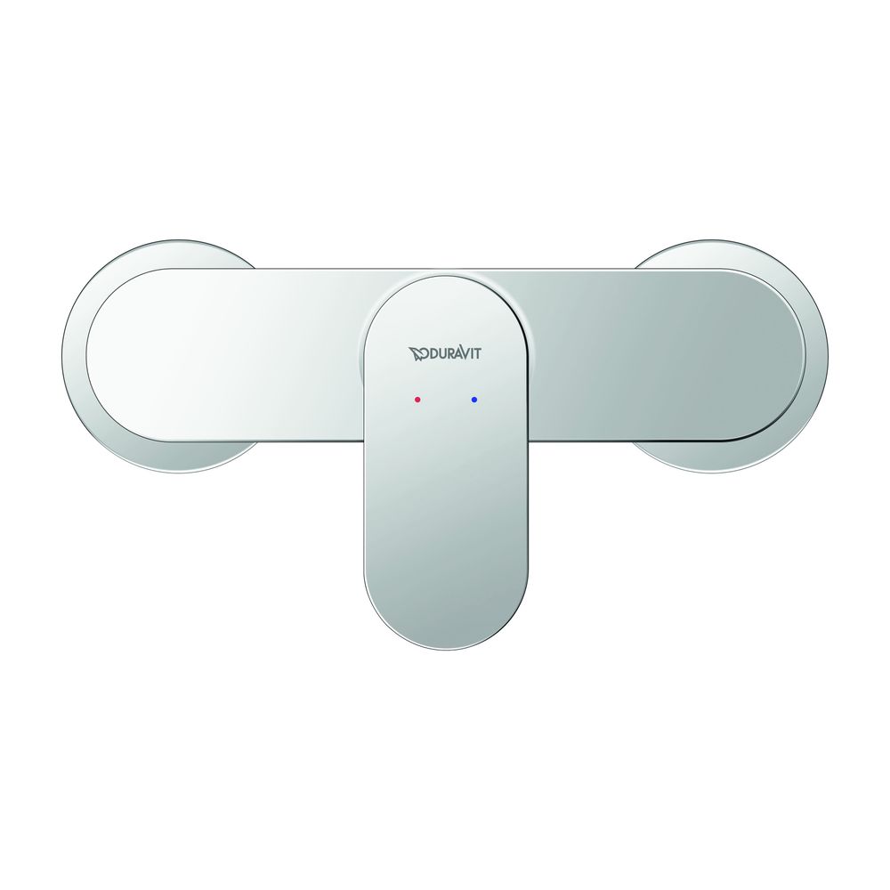 Duravit Wave Einhebel-Brausemischer Aufputz, Chrom, 24l/min, S-Anschlüsse, 1/2", ... DURAVIT-WA4230000010 4067116105728 (Abb. 6)