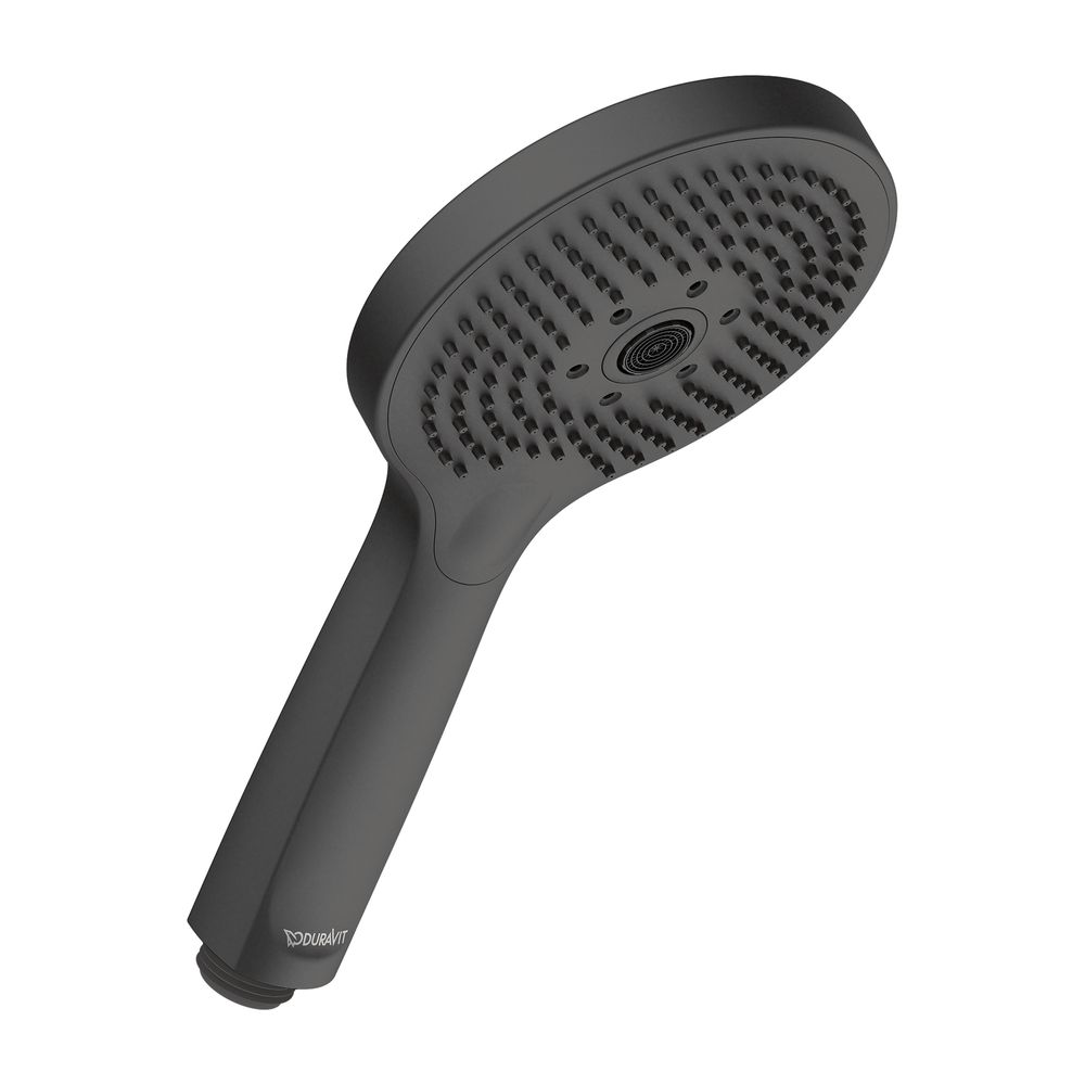 Duravit Handbrause, Mattschwarz, MinusFlow, d. 120mm, Strahlart Rain, Pulse, Mono... DURAVIT-UV0652017046 4067116113822 (Abb. 8)