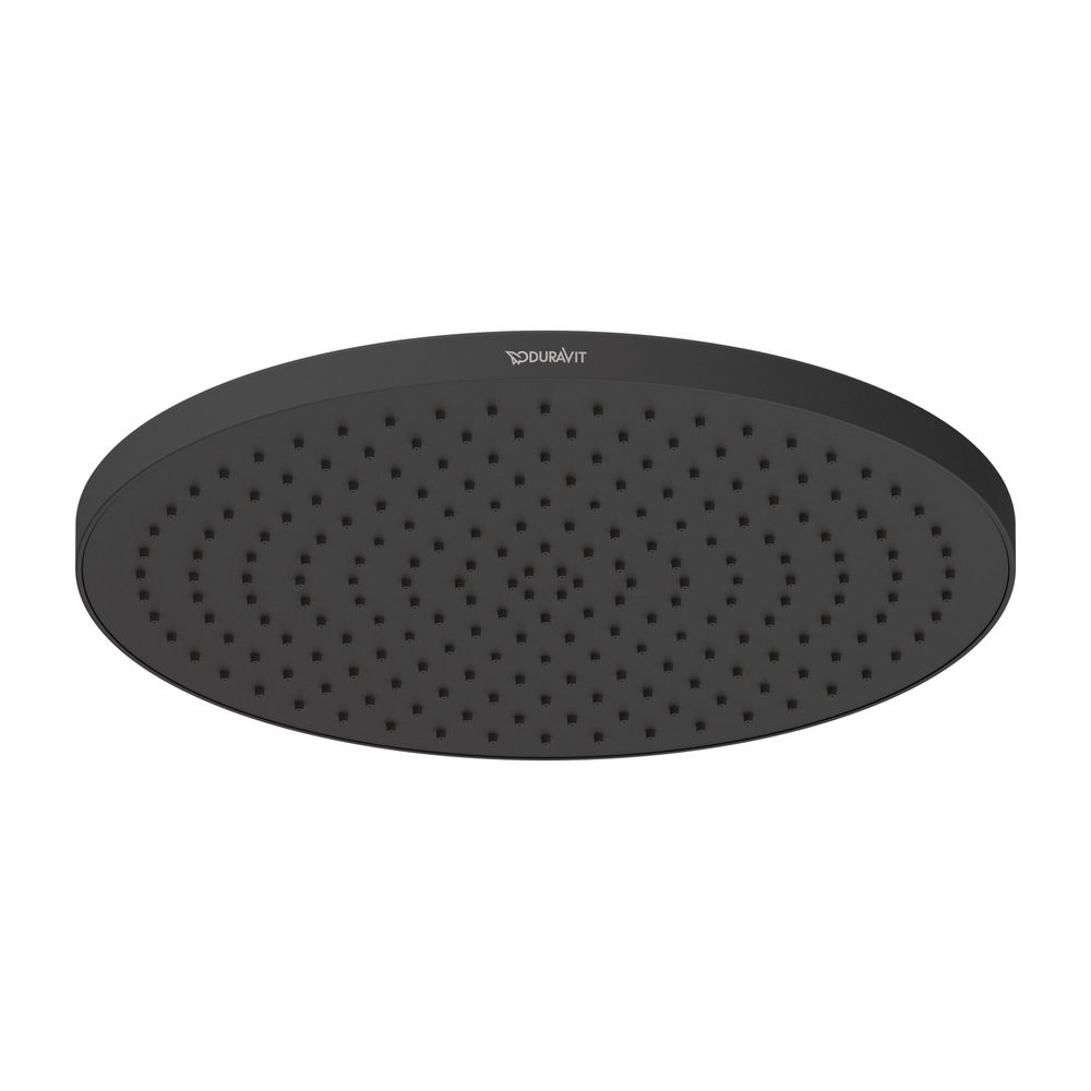 Duravit Kopfbrause, Mattschwarz, Kunststoff, MinusFlow, Rund, d. Kopfbrause 230mm... DURAVIT-UV0662017046 4067116113907 (Abb. 5)