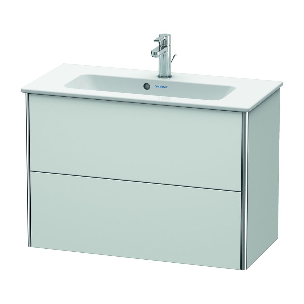 Duravit XSquare Waschtischunterbau wandhäng. 388x810x560mm Compact, Weiß Seidenmat... DURAVIT-XS416603636 4053424520964 (Abb. 1)