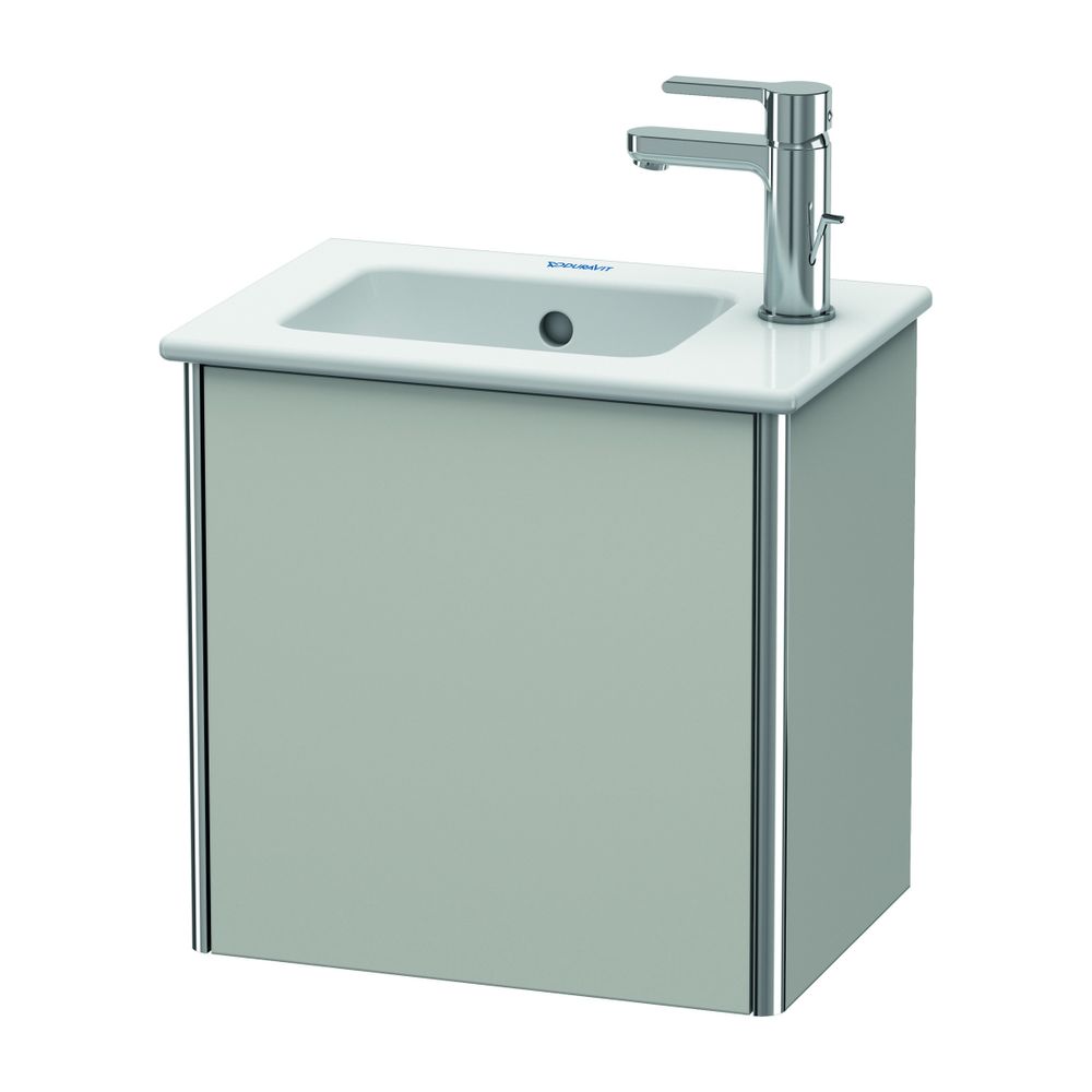 Duravit XSquare Waschtischunterbau wandhäng. 289x410x400mm, L, Betongrau Matt, Gri... DURAVIT-XS4170L0707 4053424518916 (Abb. 1)