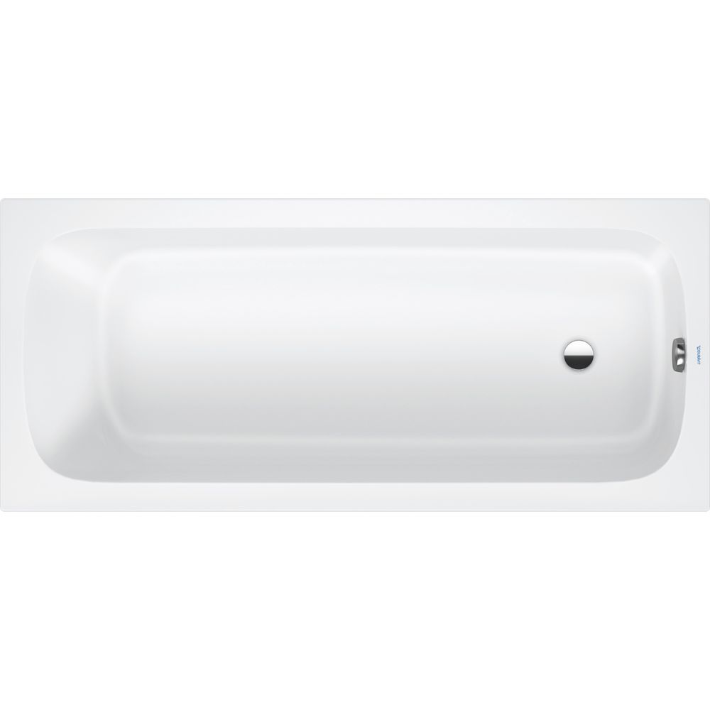 Duravit Qatego Badewanne480x750x1700mm, 250l, Weiß glänzend, Rechteckig, Einba... DURAVIT-700612000000000 4067116068900 (Abb. 1)