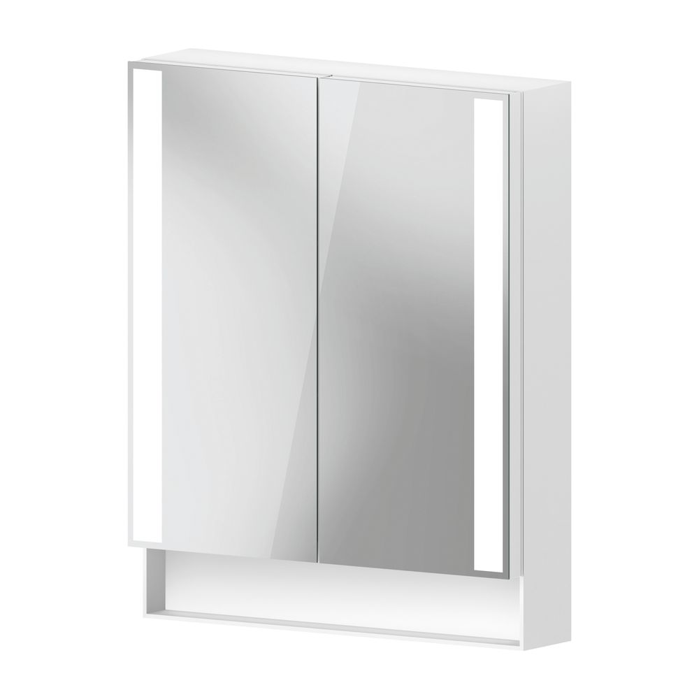 Duravit Qatego Spiegelschrank Wandmontage 155x600x750mm, Weiß, 2 Türen L/R, 2 ... DURAVIT-QA7150018180000 4067116099768 (Abb. 1)