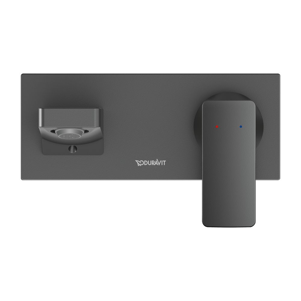 Duravit Manhattan Einhebel-Waschtischmischer, Mattschwarz, Unterputz, Ausl. 189mm... DURAVIT-MH1070004046 4067116104820 (Abb. 3)