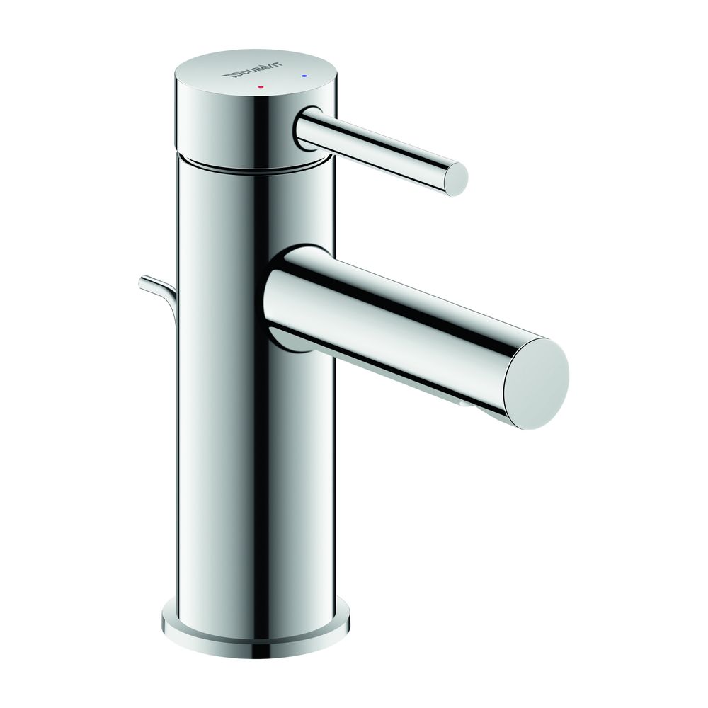 Duravit Circle Einhebel-Waschtischmischer S, Chrom 4,5l/min, mit Garnitur, Hebelg... DURAVIT-CE1010001010 4067116104295 (Abb. 1)