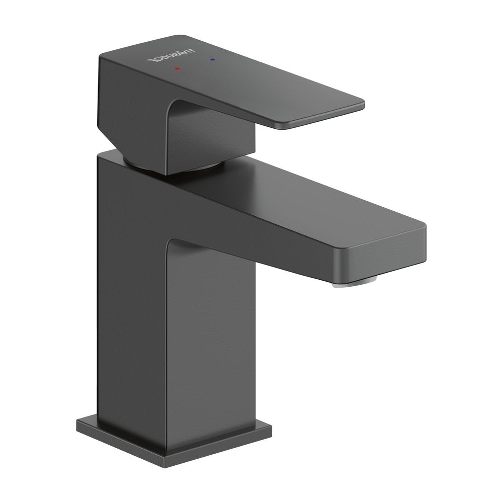 Duravit Manhattan Einhebel-Waschtischmischer S, Mattschwarz, 4,5l/min, Hebelgriff... DURAVIT-MH1010002046 4067116104660 (Abb. 1)