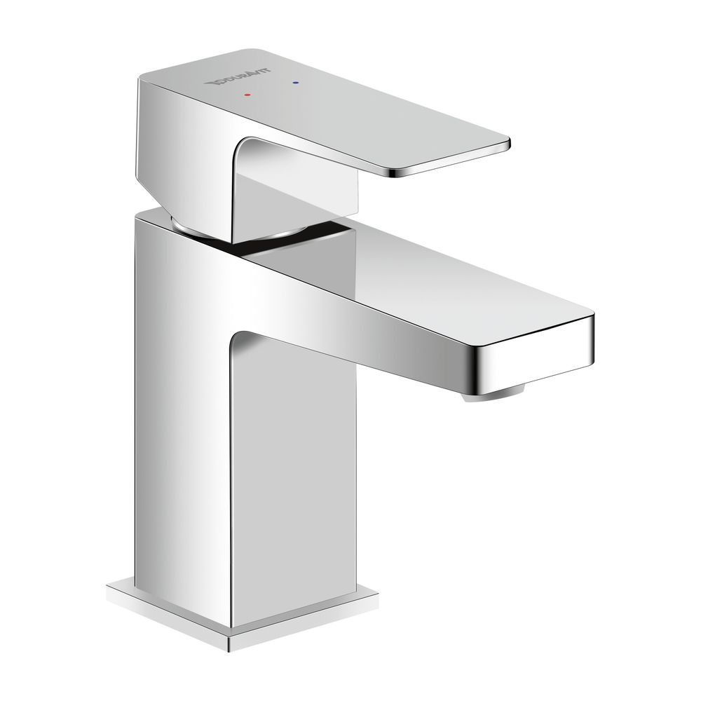 Duravit Manhattan Einhebel-Waschtischmischer S MinusFlow, Chrom, 3,5l/min, Hebelg... DURAVIT-MH1012002010 4067116104707 (Abb. 1)
