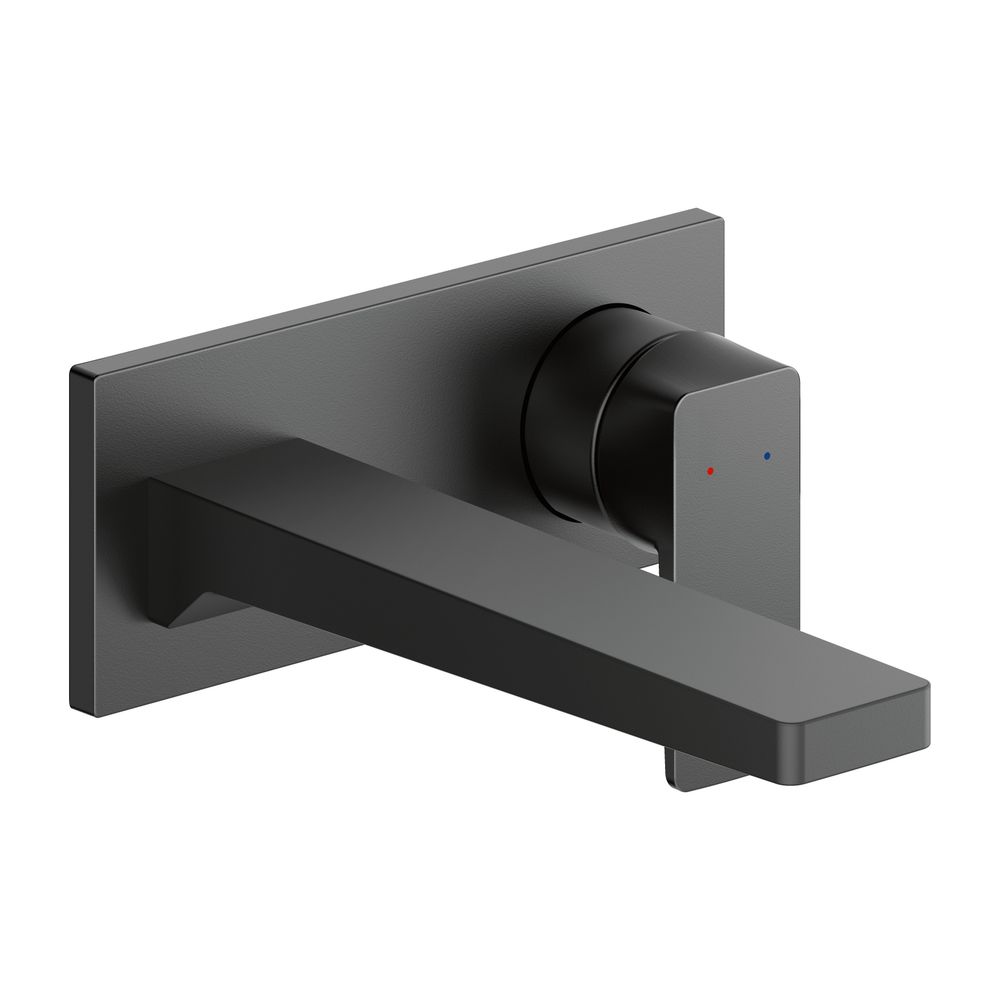 Duravit Manhattan Einhebel-Waschtischmischer, Mattschwarz, Unterputz, Ausl. 189mm... DURAVIT-MH1070004046 4067116104820 (Abb. 2)