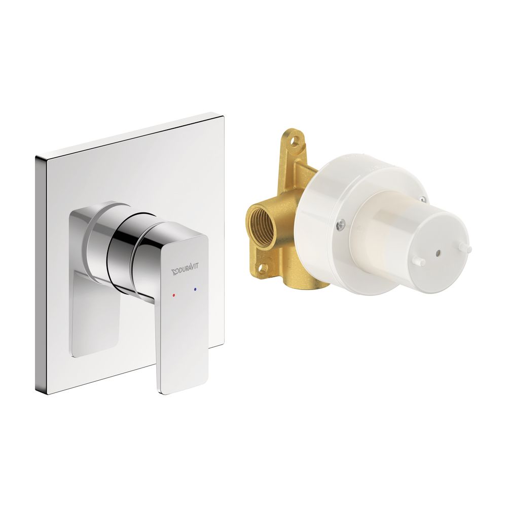 Duravit Manhattan Einhebelmischer Unterputz Set, Anzahl Verbraucher 1, Chrom, 21l... DURAVIT-MH4210007010 4067116104882 (Abb. 3)