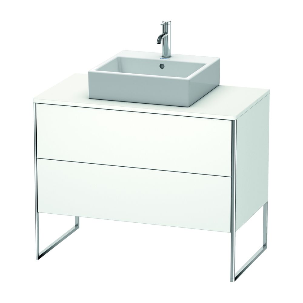 Duravit XSquare Konsolenwaschtischunterbau bodenstehend 548x1000x778mm ohne KSP Ma... DURAVIT-XS492101818 4053424564807 (Abb. 1)