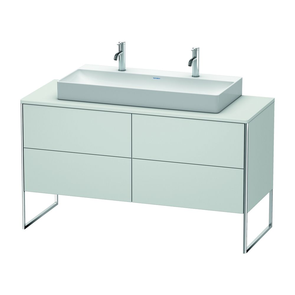 Duravit XSquare Konsolenwaschtischunterbau bodens. 548x1400x778mm ohne KSP Weiß Se... DURAVIT-XS4925M3636 4053424566191 (Abb. 1)