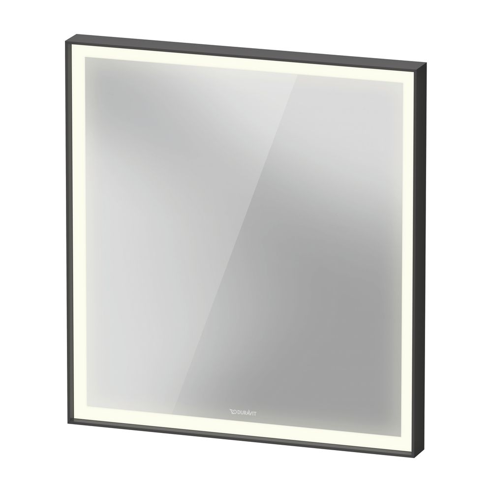 Duravit L-Cube Spiegel Wandmontage 67x650x700mm, Graphit Aluminium Matt, LED, ... DURAVIT-LC7380049490100 4067116103779 (Abb. 3)