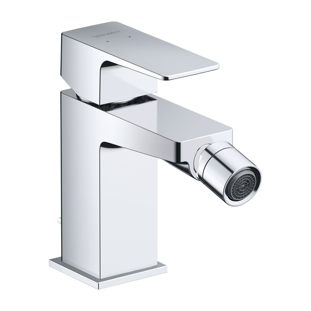 Duravit Manhattan Einhebel-Bidetmischer, Chrom Hochglanz, Chrom, Höhe 138mm, Ausl... DURAVIT-MH2400001010 4067116104851 (Abb. 2)