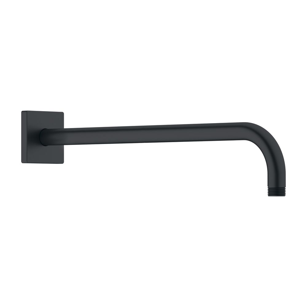 Duravit Brausearm Länge 410mm Wandmontage Rosette eckig, Mattschwarz... DURAVIT-UV0670037046 4067116161489 (Abb. 1)