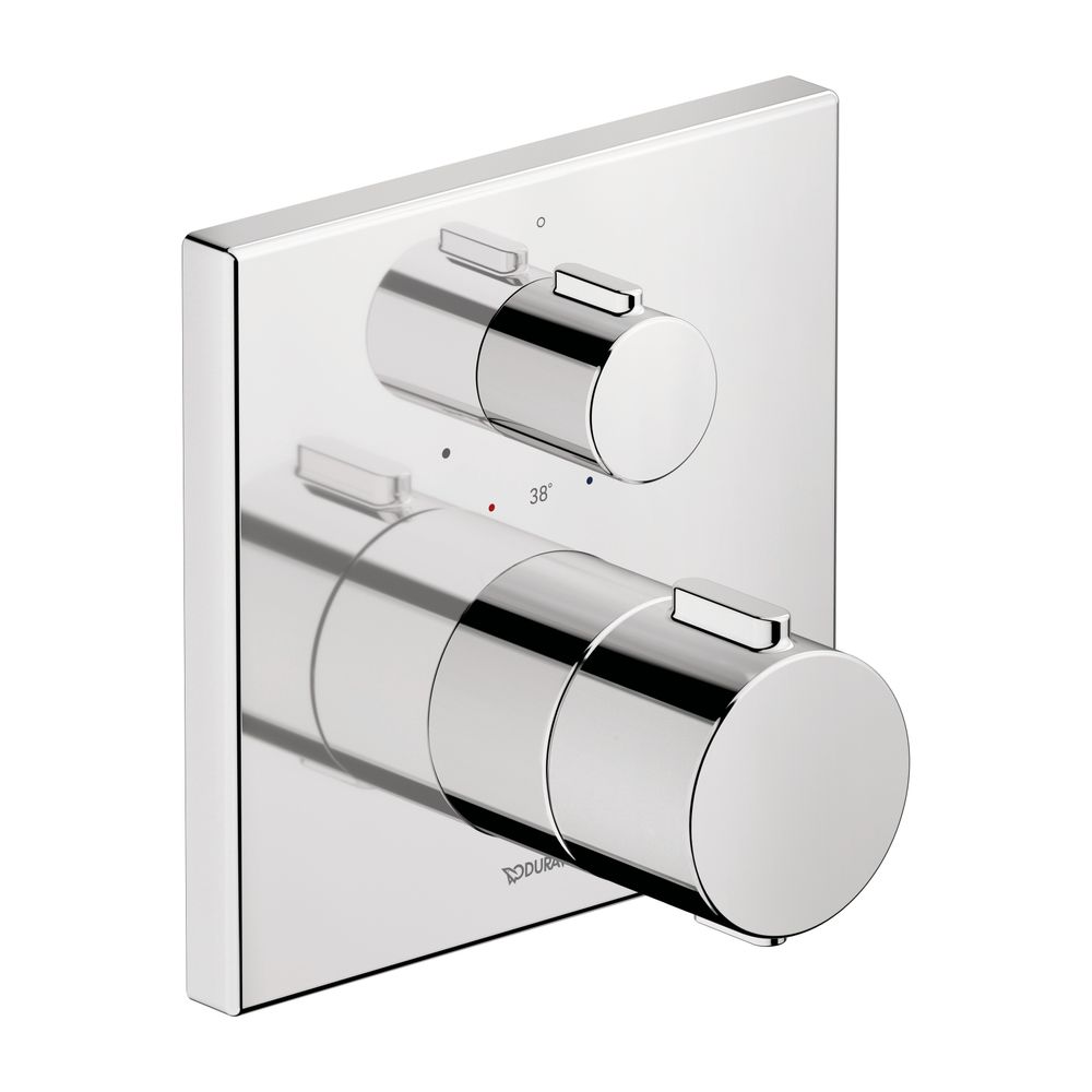 Duravit Thermostatarmaturen Thermostat Unterputz, 1 Verbraucher, Chrom 20, 5l/min... DURAVIT-TH4200015010 4067116316469 (Abb. 1)
