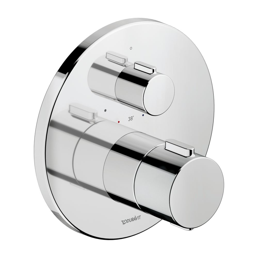 Duravit Thermostatarmaturen Thermostat Unterputz, 1 Verbraucher, Chrom 20, 5l/min... DURAVIT-TH4200016010 4067116316360 (Abb. 1)