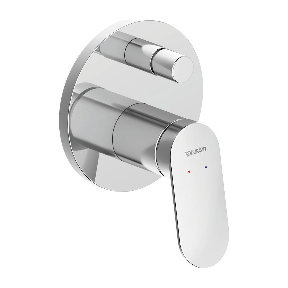 Duravit Wave Einhebelmischer Unterputz Set, 2 Verbraucher, Chrom, 24l/min, Rosett... DURAVIT-WA4210008010 4067116105605 (Abb. 6)