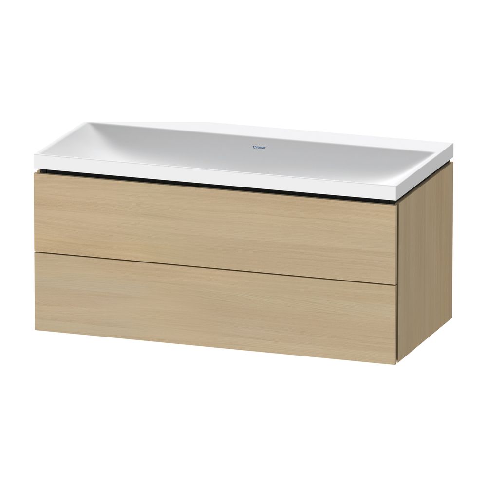 Duravit L-Cube Waschtisch-Set C-shaped wh Dekor, 480x1000x480mm, Mediterrane E... DURAVIT-LC6952N71710000 4067116110616 (Abb. 2)