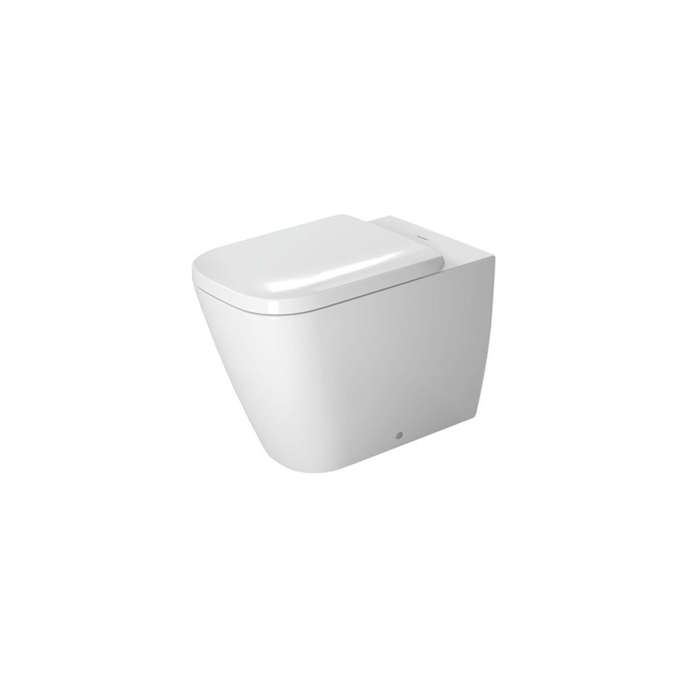 Duravit Happy D.2 Stand WC 570x365x400mm, Weiß HG, Back to wall, 4,5/3l, Tiefspüler... DURAVIT-2159090000 4021534856105 (Abb. 3)