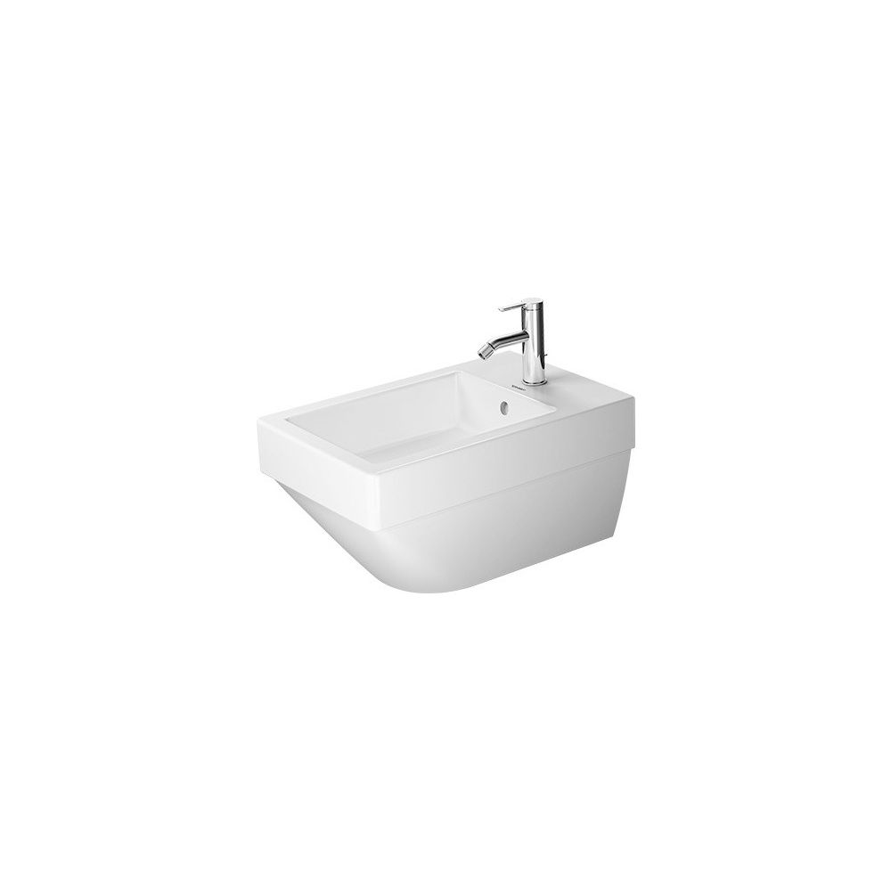 Duravit Vero Air Wandbidet 570x370x300mm, Weiß Hochglanz, 1 HL, HLB, Überlauf, verd... DURAVIT-2274150000 4053424139579 (Abb. 1)