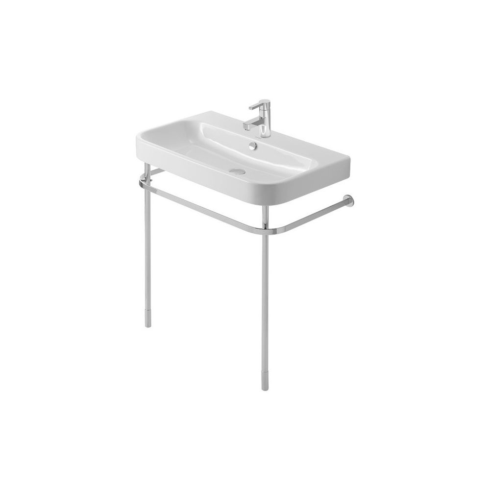 Duravit Happy D.2 Metallkonsole 491x573x750-800mm variabel, Chrom poliert, bodenste... DURAVIT-0030281000 4053424175782 (Abb. 1)