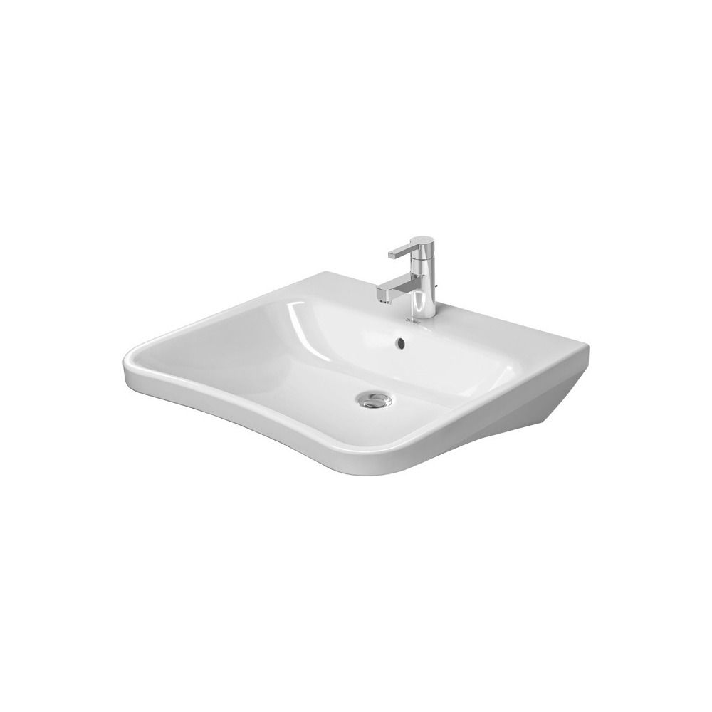 Duravit DuraStyle Waschtisch 570x650x170mm wandh. Weiß Hochglanz, Rechteckig, Wond... DURAVIT-23296500001 4021534984778 (Abb. 2)