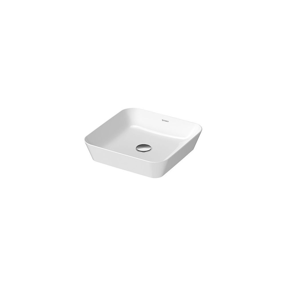 Duravit Cape Cod Aufsatzbecken 430mm, Weiß Hochglanz, DuraCeram, Quadratisch, ohne ... DURAVIT-2340430000 4053424587561 (Abb. 2)