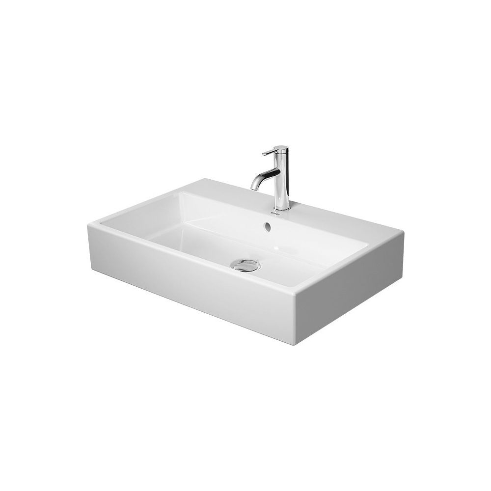 Duravit Vero Air Waschtisch 470x700x165mm wandh. Weiß Hochglanz, Rechteckig, Wonde... DURAVIT-23507000281 4053424180342 (Abb. 3)