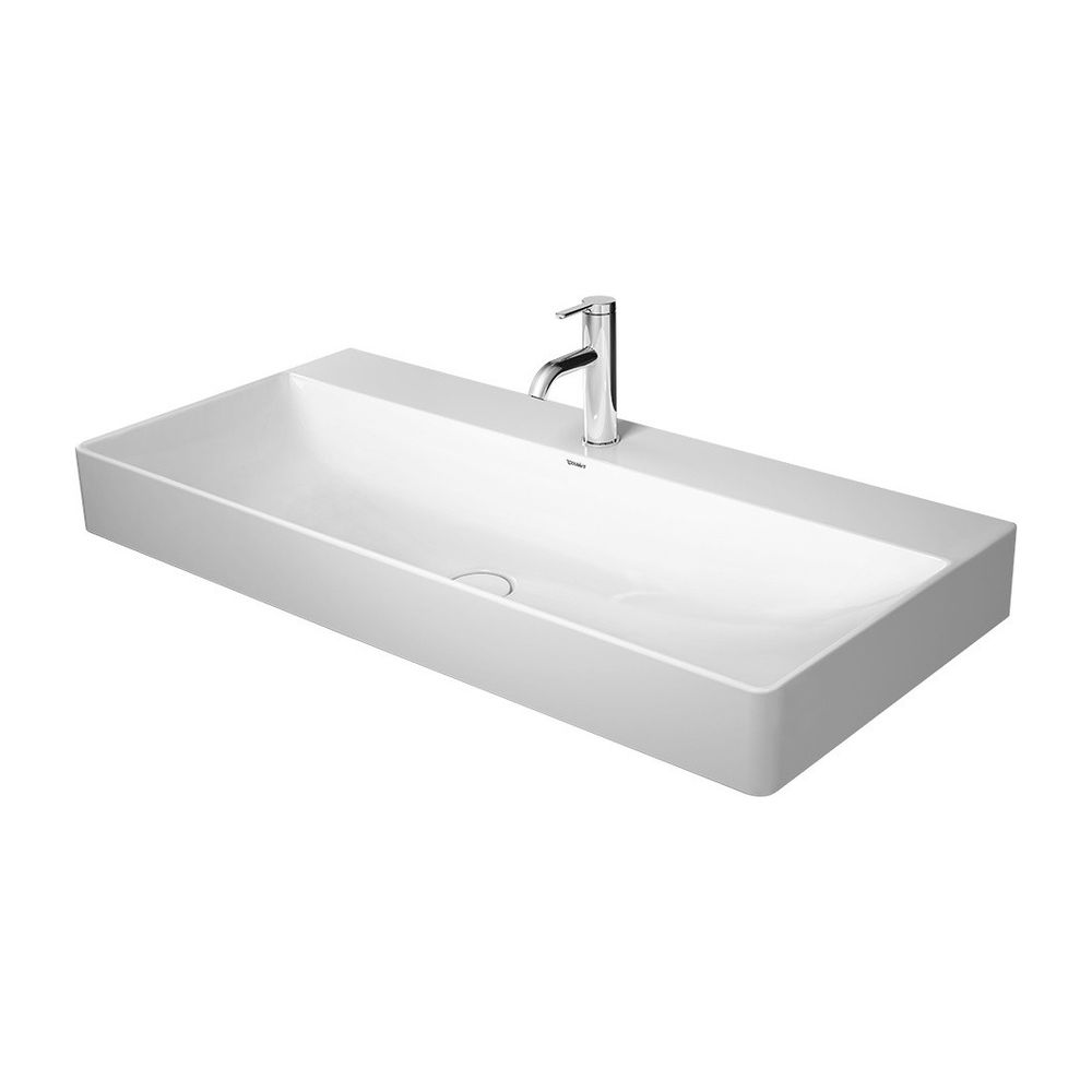 Duravit DuraSquare Waschtisch 470x1000x145mm, DuraCeram, Weiß Hochglanz, Rechteckig... DURAVIT-2353100079 4053424324296 (Abb. 3)