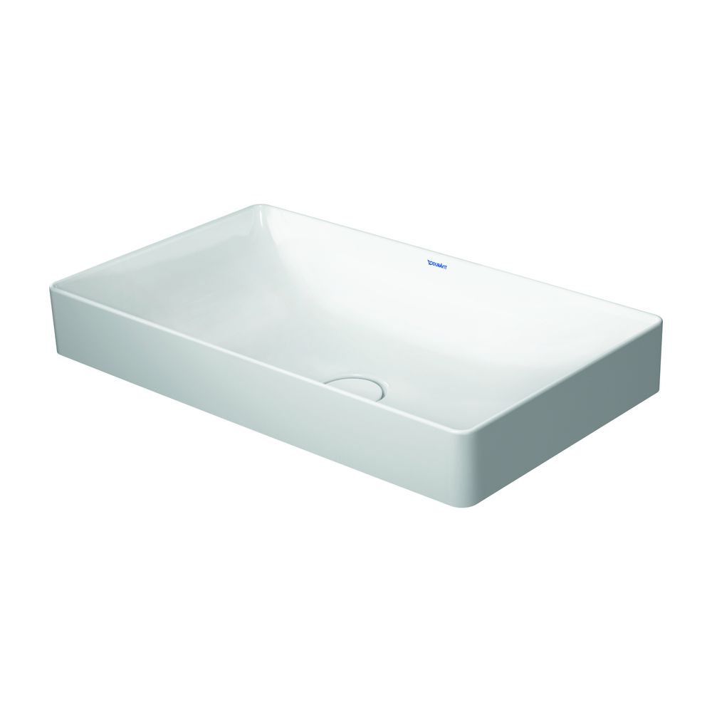 Duravit DuraSquare Aufsatzbecken 600mm, Weiß Hochglanz, DuraCeram, Rechteckig, ohne... DURAVIT-2355600000 4053424324333 (Abb. 5)