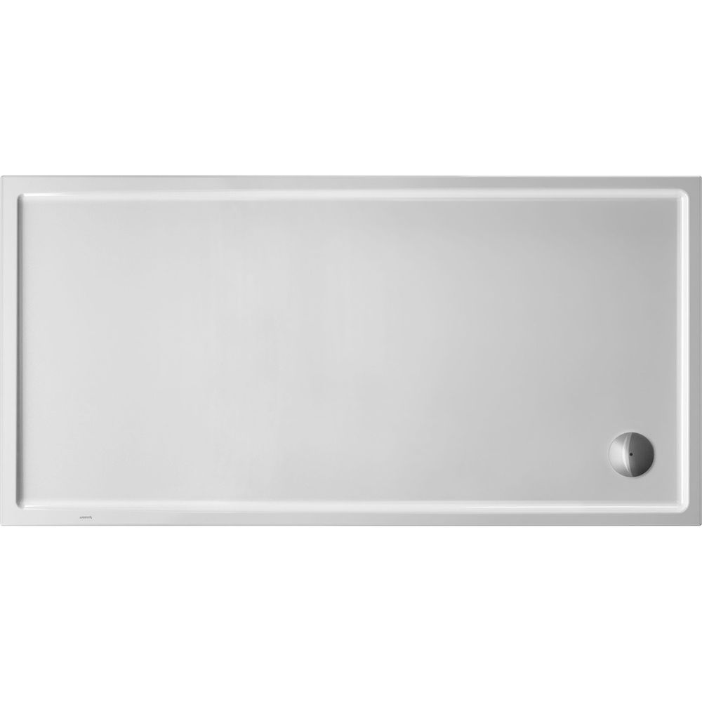 Duravit Starck Slimline Duschwanne 800x1800x65mm, Rechteckig, Weiß glänzend, a... DURAVIT-720240000000000 4053424689135 (Abb. 2)