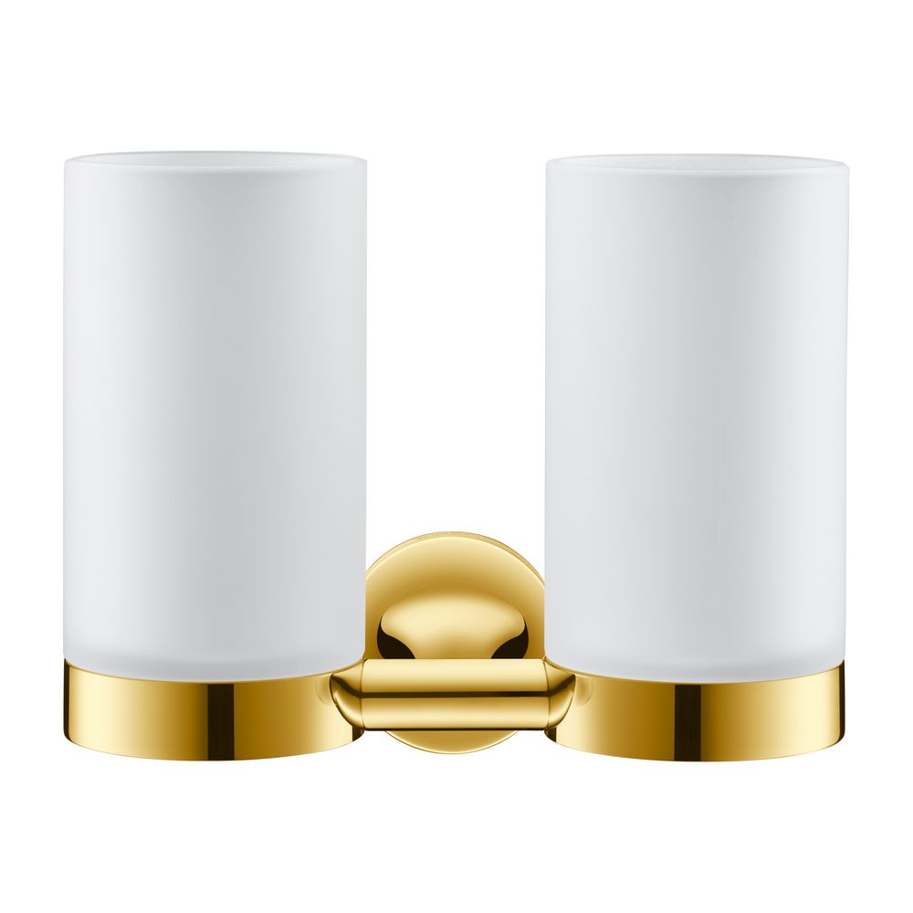 Duravit Starck T Zahnputzbecher doppelt wandhäng., Position R L, 170x98x140mm, Gold... DURAVIT-0099483400 4067116087222 (Abb. 3)