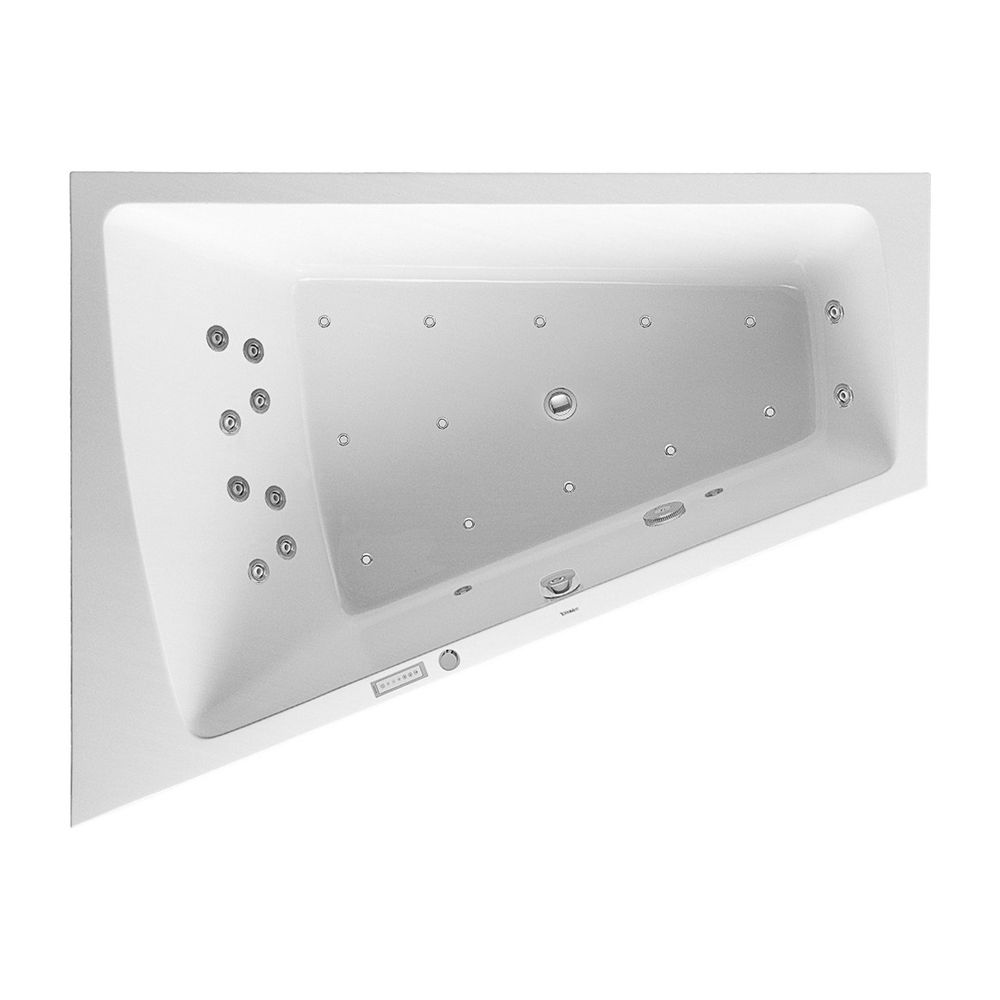 Duravit Paiova Whirlwanne Trapezförmig Einbau, Ecke L, 1300x1700x485mm Combi-S... DURAVIT-760214000CE1000 4053424069685 (Abb. 2)