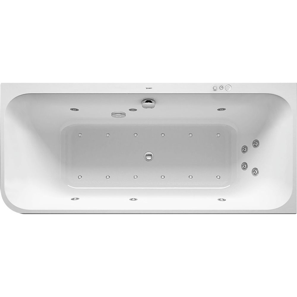 Duravit Happy D.2 Plus Whirlwanne rechteckig Ecke R, 800x1800x480mm Combi-Syst... DURAVIT-760450800CP1000 4053424736167 (Abb. 1)