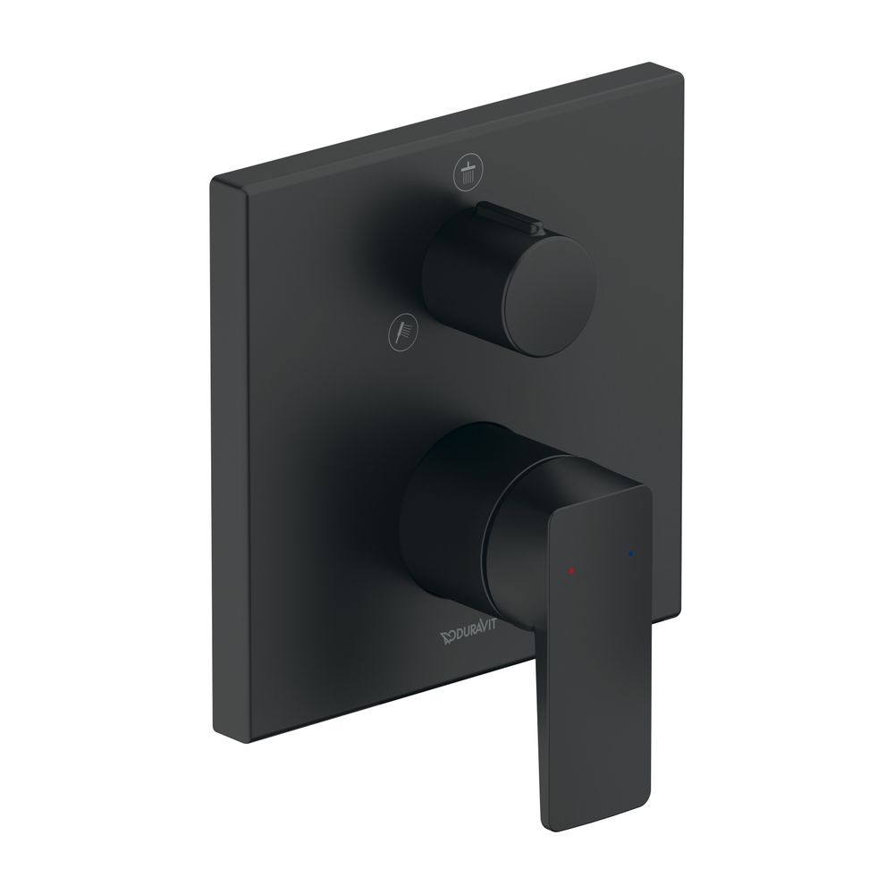 Duravit Manhattan Einhebel-Brausemischer Unterputz, Anzahl Verbraucher 2, Mattsch... DURAVIT-MH4210012046 4067116104936 (Abb. 1)