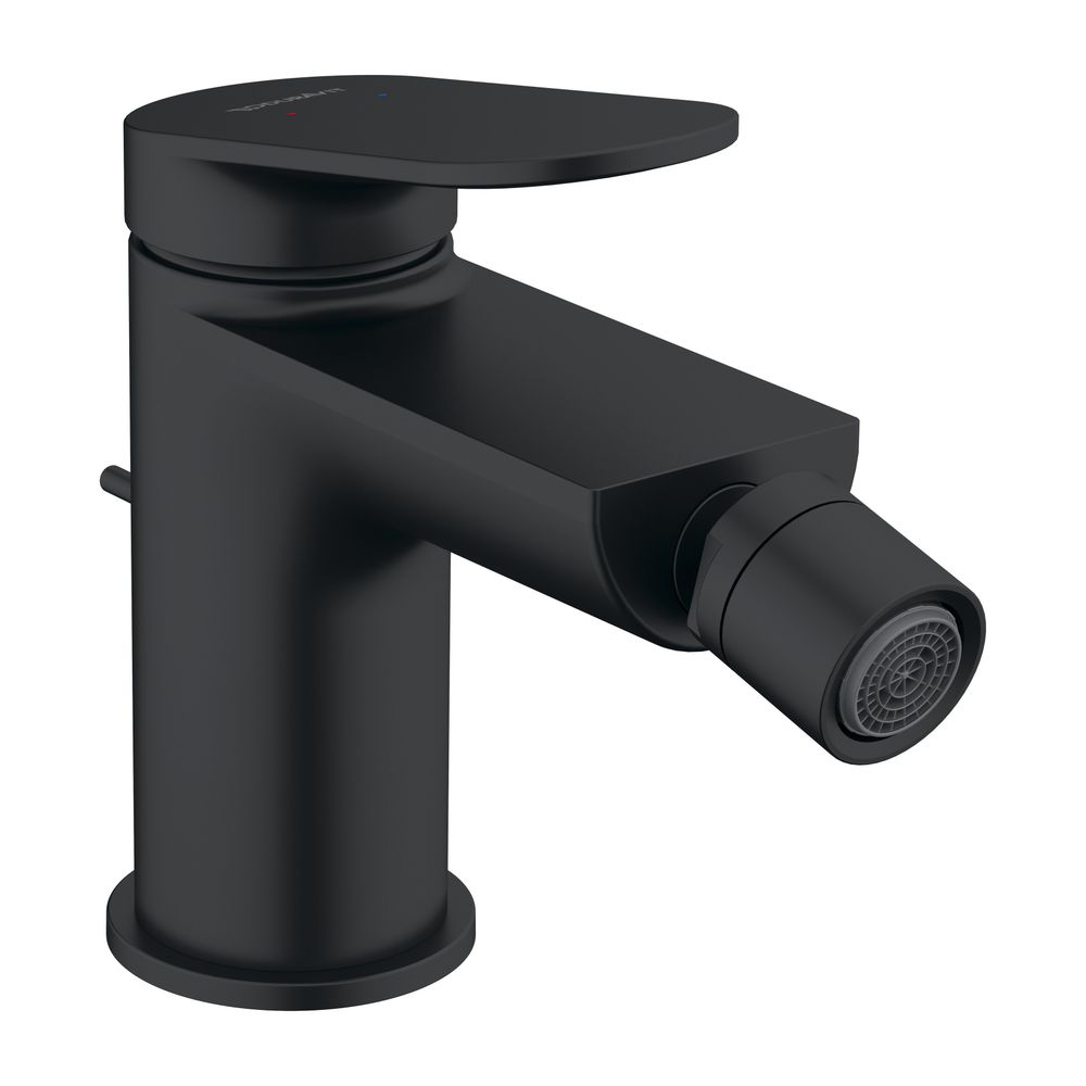 Duravit Wave Einhebel-Bidetmischer, Mattschwarz, 5l/min, mit Garnitur, Ausladung ... DURAVIT-WA2400001046 4067116105575 (Abb. 2)