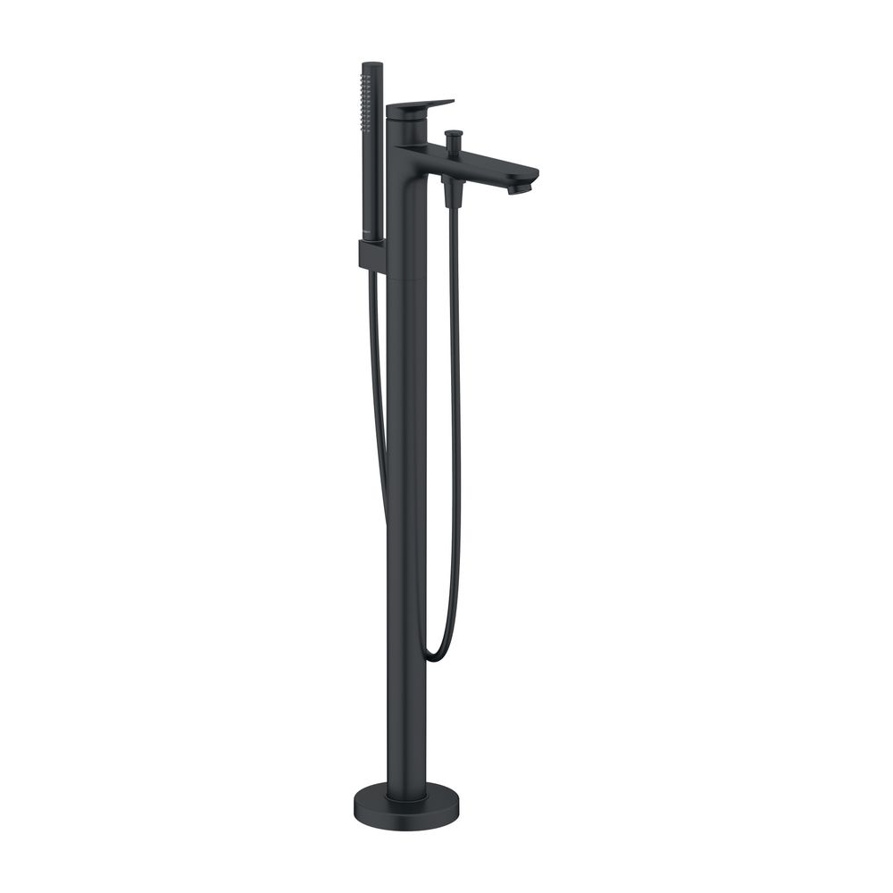 Duravit Wave Einhebel-Wannenmischer bodenstehend, Mattschwarz, Höhe 947mm, Auslad... DURAVIT-WA5250000046 4067116105971 (Abb. 3)