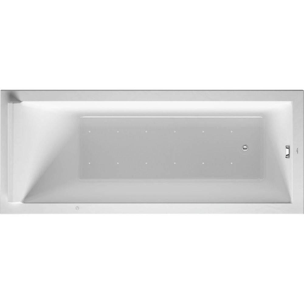 Duravit Starck Wannen Whirlwanne Rechteckig, Einbau, 700x1700x480mm Air-System... DURAVIT-760334000AS0000 4053424453514 (Abb. 1)