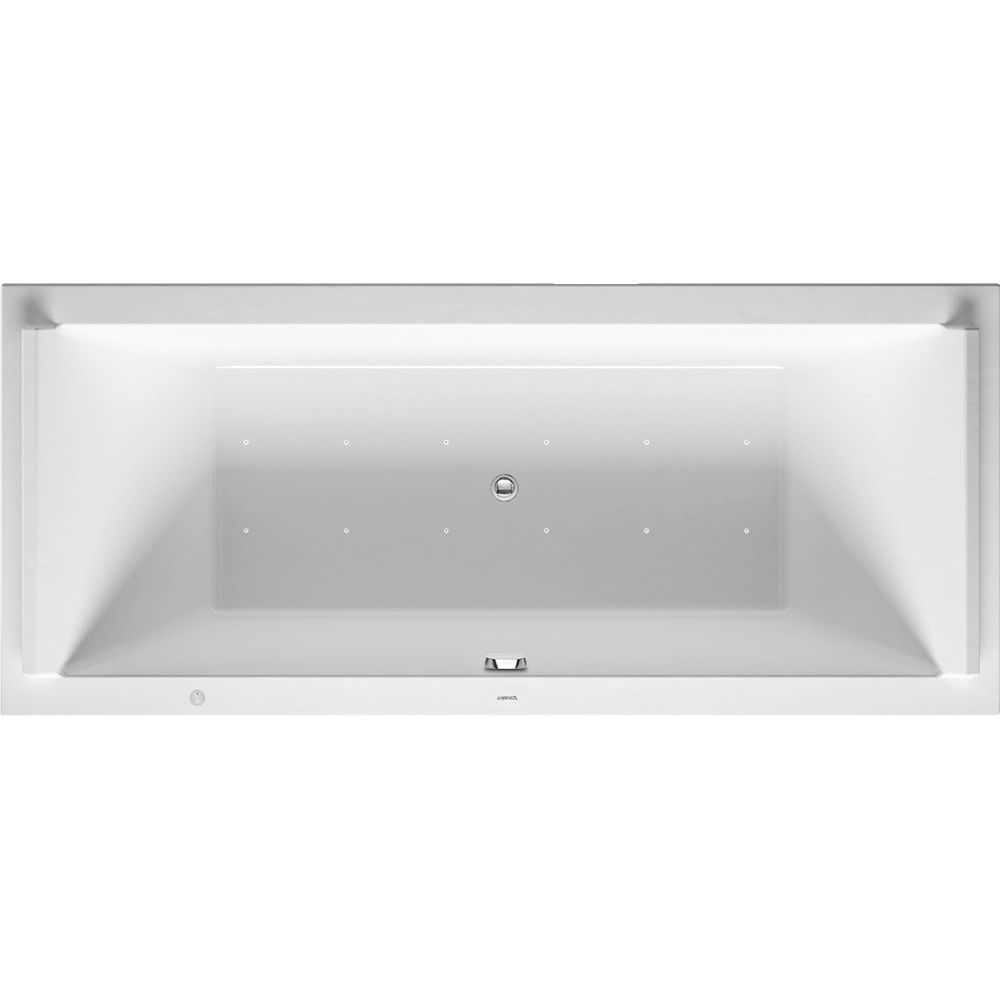 Duravit Starck Wannen Whirlwanne rechteckig Einbau, 800x1800x480mm Air-System,... DURAVIT-760338000AS0000 4053424453552 (Abb. 1)