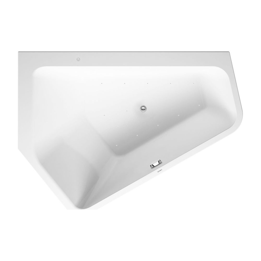 Duravit Paiova Whirlwanne 5 Fünfeck Einbau Ecke L 1300x1770x460mm Air-System 2... DURAVIT-760390000AS0000 4053424453736 (Abb. 1)
